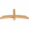 Ekena Millwork Bellingham Timber Gable Bracket, Western Red Cedar, 48"W x 22"H x 3 1/2"D x 3 1/2"F, 11/12 Pitch GBW048X22X0404BEL00SWR - alternate 4